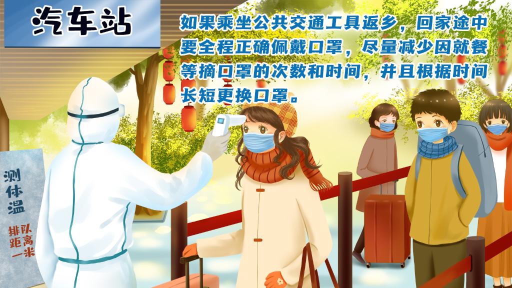 春運(yùn)進(jìn)行時(shí)，人在旅途如何做好防護(hù)？