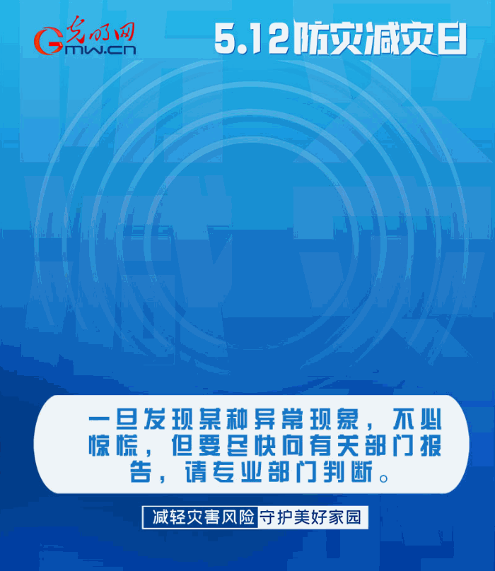【動態(tài)海報(bào)】減輕災(zāi)害風(fēng)險(xiǎn)，從這10個字開始