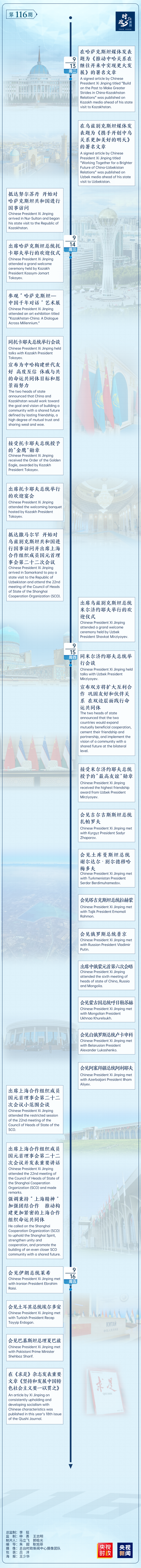 時(shí)政微周刊丨總書(shū)記的一周(9月12日—9月18日)