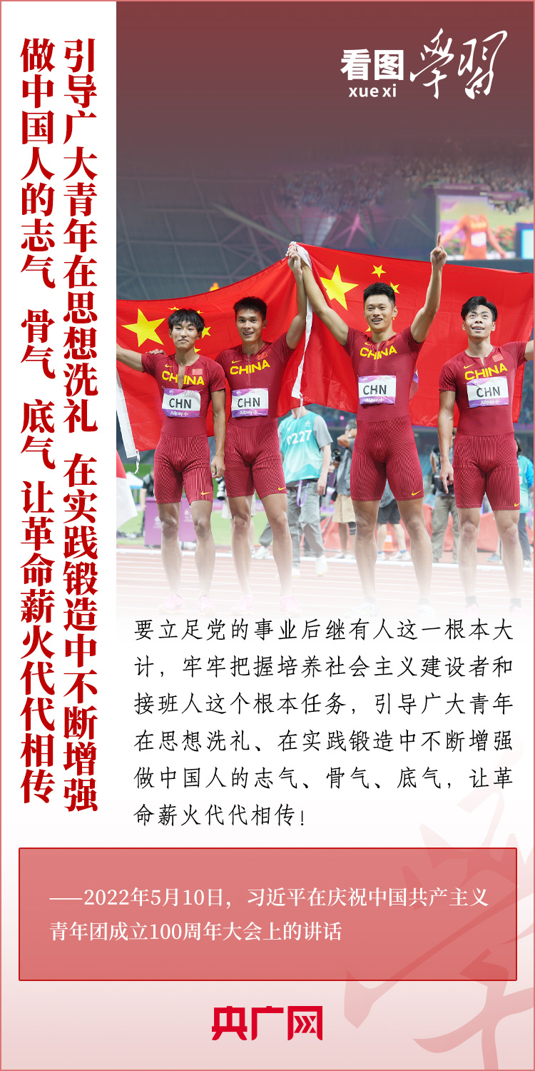 看圖學(xué)習(xí)丨樹立正確的世界觀、人生觀、價值觀，走好人生道路