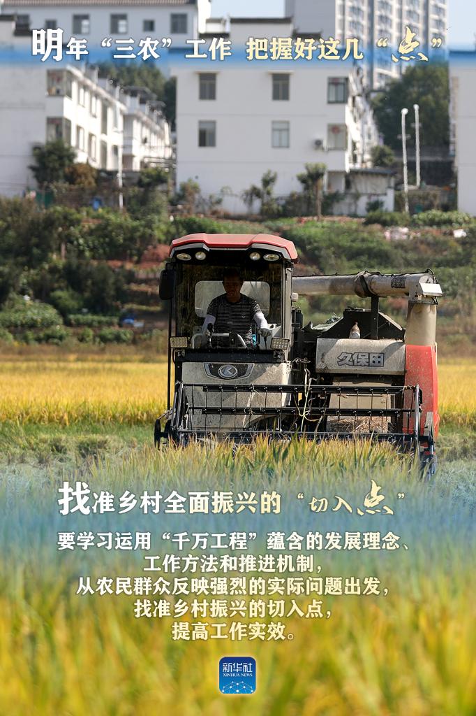 明年“三農(nóng)”工作，這幾個“點”要把握好