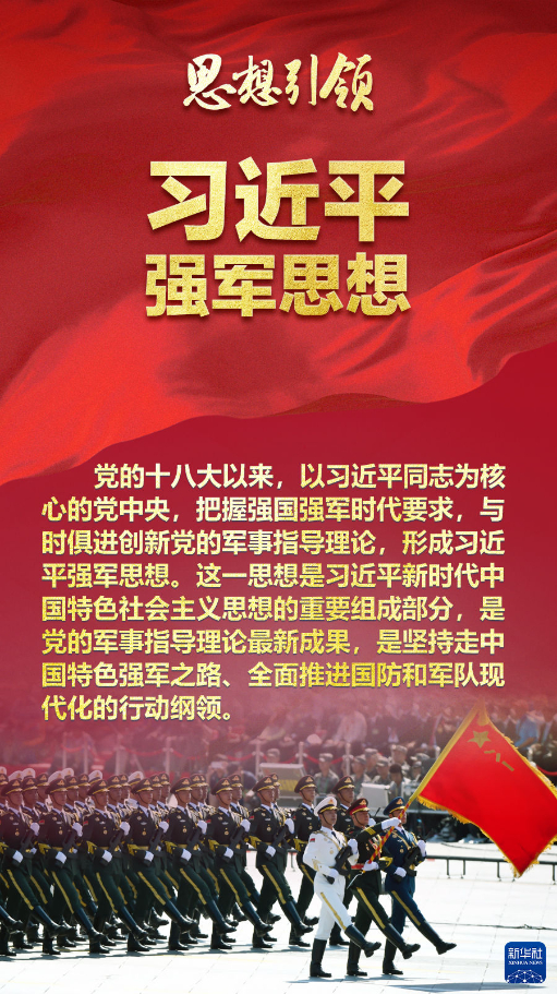 思想引領(lǐng)｜兩會上，習(xí)主席這樣談強軍之路