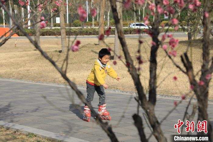 小朋友公園里玩耍?！∴囆?攝