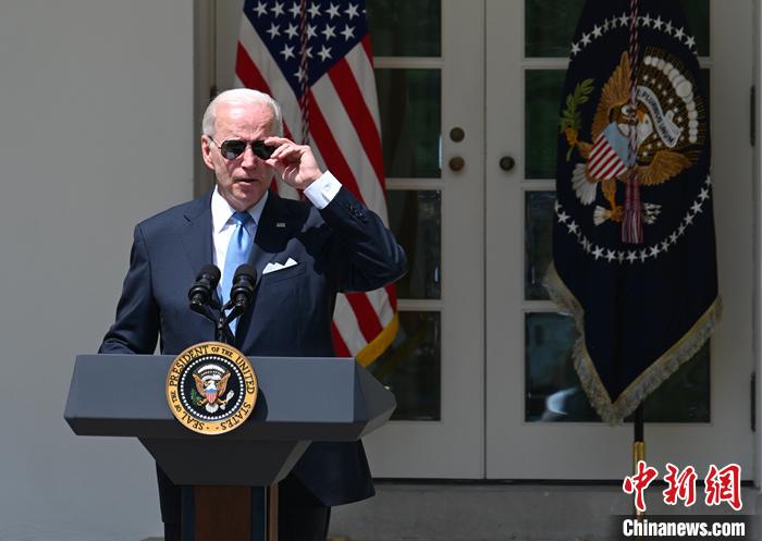 資料圖：美國(guó)總統(tǒng)拜登。