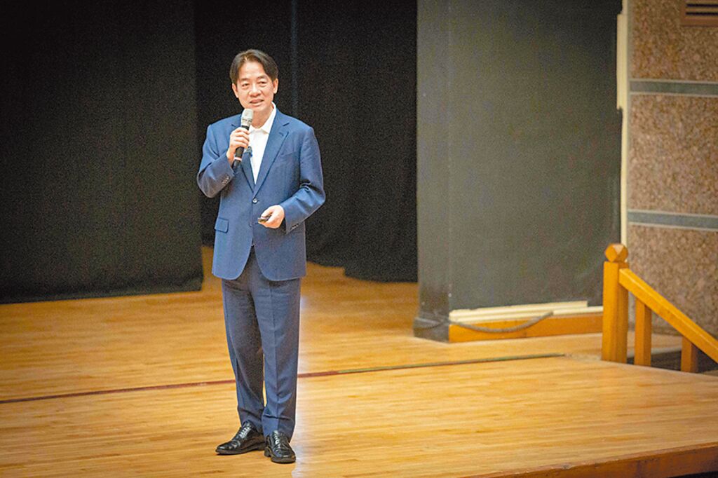 賴清德。臺灣“中時新聞網(wǎng)”資料圖