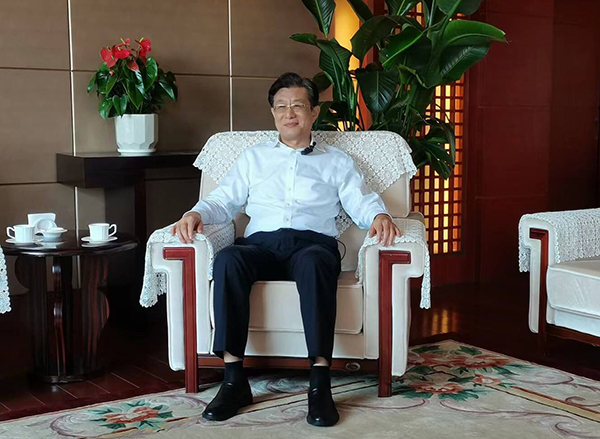 中國(guó)人民對(duì)外友好協(xié)會(huì)副會(huì)長(zhǎng)李希奎。中國(guó)人民對(duì)外友好協(xié)會(huì)供圖