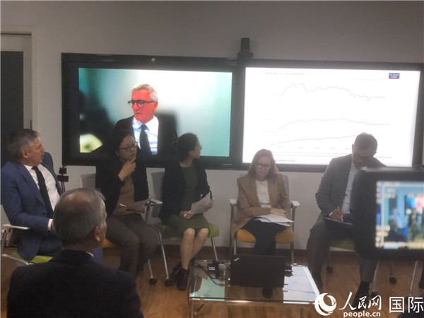 “向COP28注入動力”研討會現(xiàn)場。 人民網(wǎng)記者 趙健攝