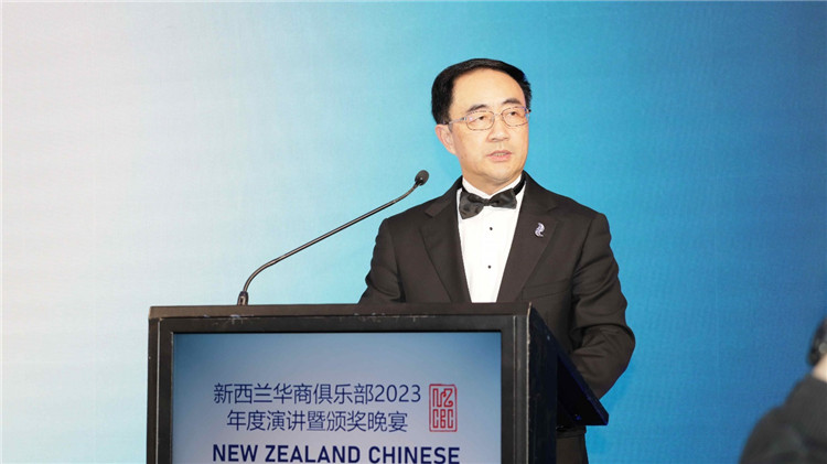新西蘭華商聯(lián)合總會主席楊健。攝影：張凱