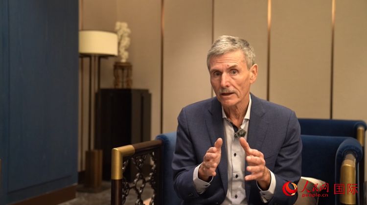 杜登霍夫接受采訪。人民網(wǎng) 劉動攝