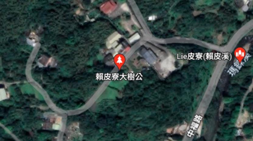 谷歌地圖截圖。圖片來源：臺灣《中國時(shí)報(bào)》