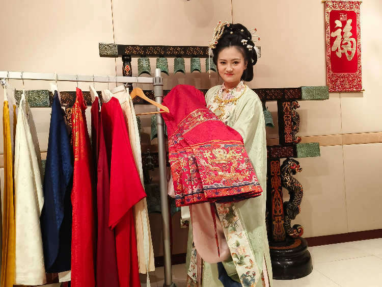 馬耳他中國文化中心的漢服展示。馬耳他中國文化中心供圖