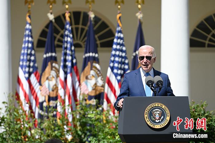 資料圖：美國總統(tǒng)拜登。 <a target='_blank' href='/' _fcksavedurl='/'><p  align=