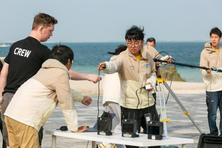 飛鷹隊在比賽中。主辦方供圖