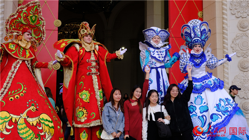 北京展覽館舉辦首屆俄羅斯“謝肉節(jié)”慶祝活動(dòng)。人民網(wǎng) 褚夢(mèng)琦攝