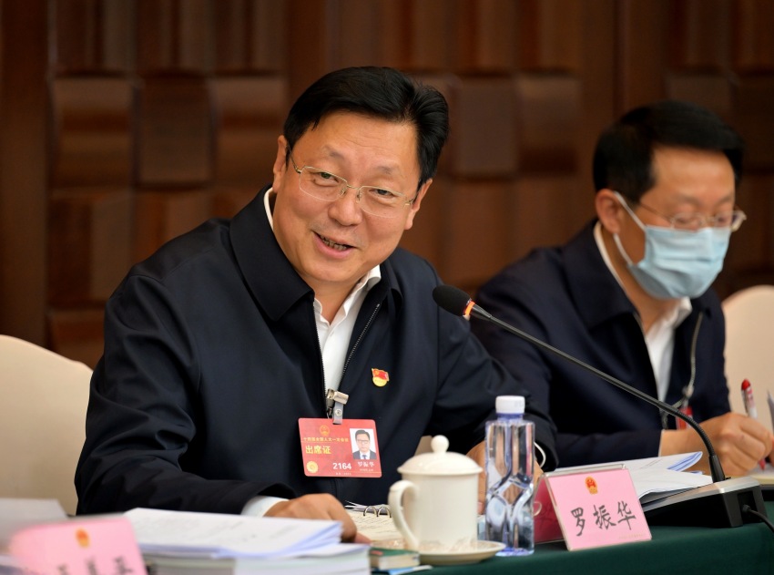 全國人大代表羅振華。