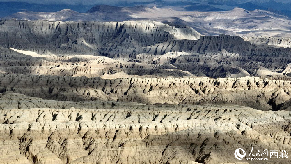 西藏阿里地區(qū)札達(dá)土林國家地質(zhì)公園。人民網(wǎng)記者 次仁羅布攝