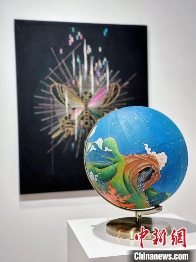 展覽現(xiàn)場?！□囆g(shù)中心 供圖