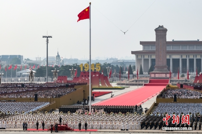 9月3日，紀(jì)念中國人民抗日戰(zhàn)爭暨世界反法西斯戰(zhàn)爭勝利80周年大會在北京天安門廣場隆重舉行。<a target='_blank' href='/'><p  align=