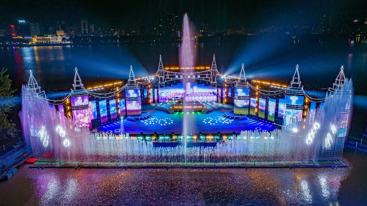 《遇見·哈爾濱》展演現場。受訪者供圖