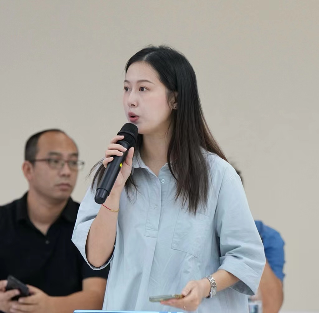 人民網(wǎng)記者提問。水利部供圖