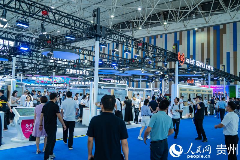2、2024數博會共吸引400余家展商參展。人民網 陽茜攝.jpg