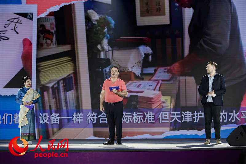 從左至右分別為馬星彤、皮安睿、柯明可。人民網(wǎng)記者 于凱攝