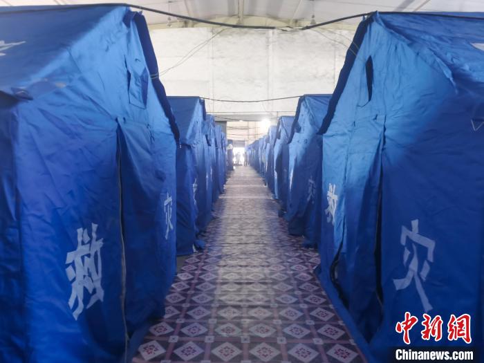 那曲火車站集中健康監(jiān)測點。　中國鐵路青藏集團有限公司拉薩車務段 供圖