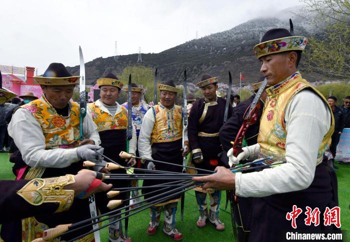 3月28日，參加響箭比賽的選手們?！±盍?攝